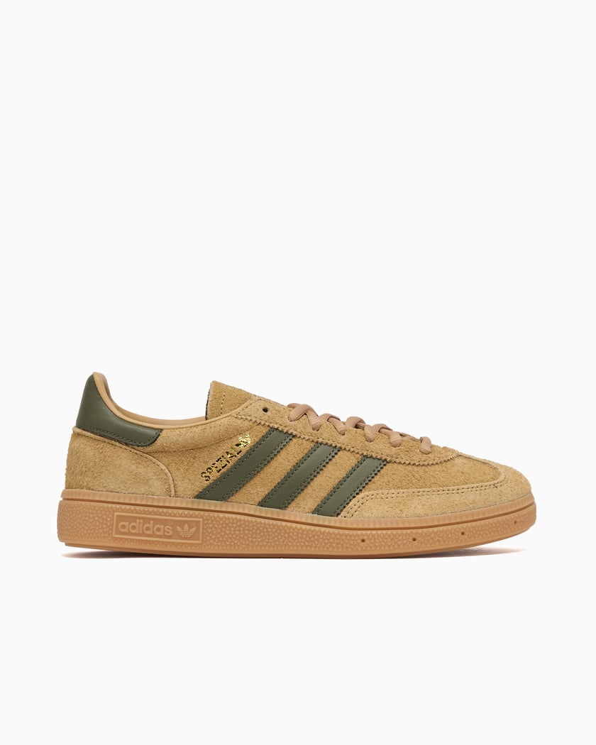 adidas Originals Handball Spezial[美品] adidas Handball Spezial Orange Silver Mens Womens Sneakers