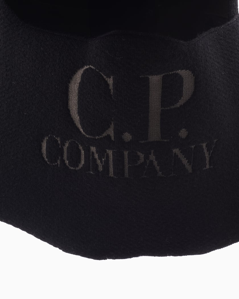 小物 C.P. COMPANY neck warmer C.P. Company Black Logo Neck Warmer Scarf C.P. Company