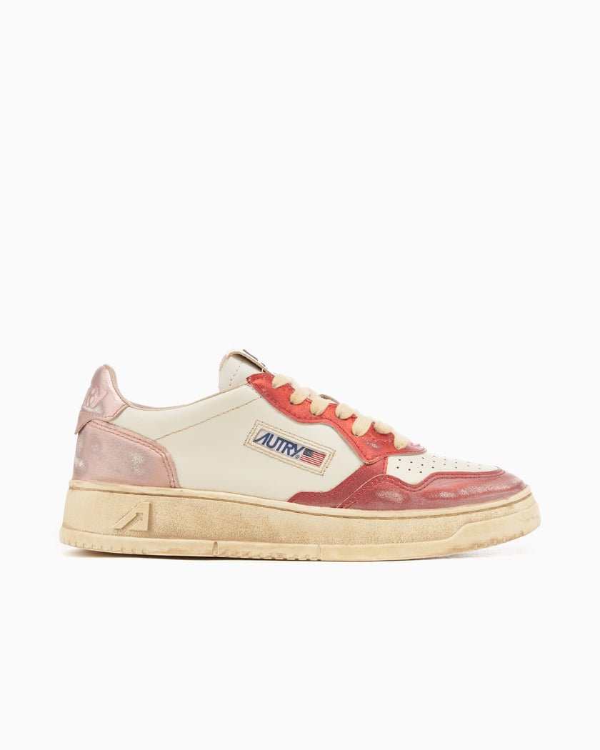 Autry Women's Medalist Low Super Vintage Blanco AVLWMT01