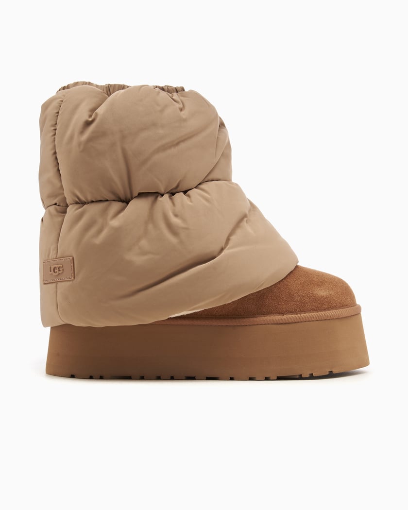 UGG Women s Classic Mini Dipper Puffer Brown 1158275 AHS FOOTDISTRICT