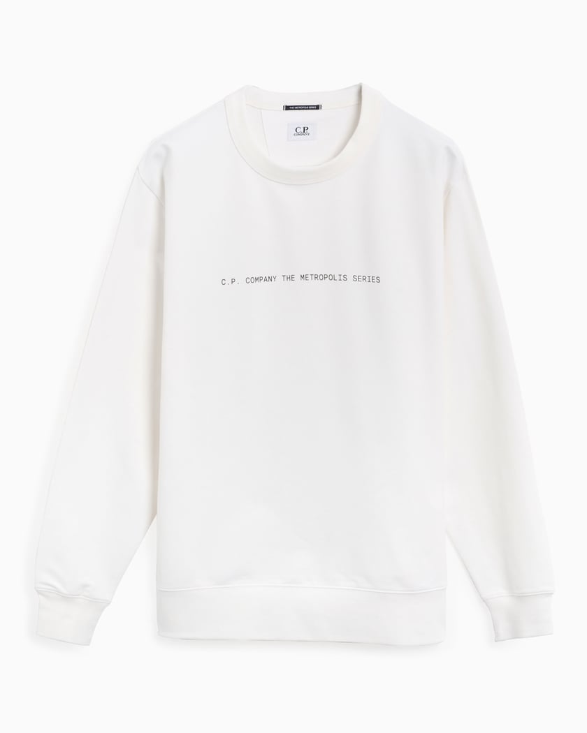 CP Company Metropolis SeriesMen s Sweatshirt White 16CLSS040A006452W 101 FOOTDISTRICT