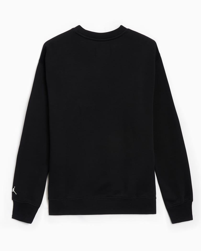 Jordan Essentials Holiday Men s Fleece Sweatshirt Schwarz FV7460 010 FOOTDISTRICT
