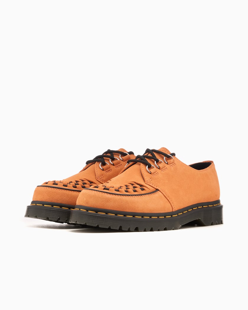Dr. Martens Ramsey EH Suede Men's Shoes Orange 40572800