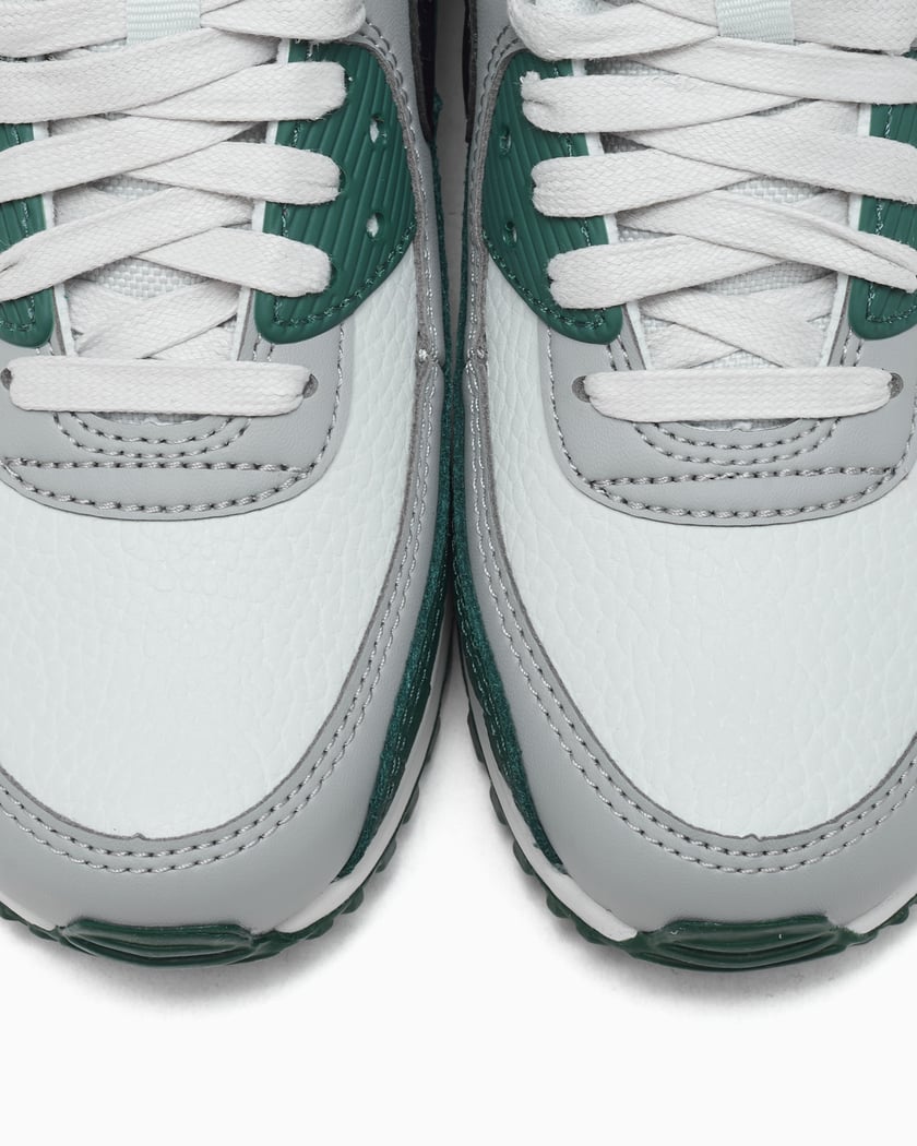 nike air max 90 white and green