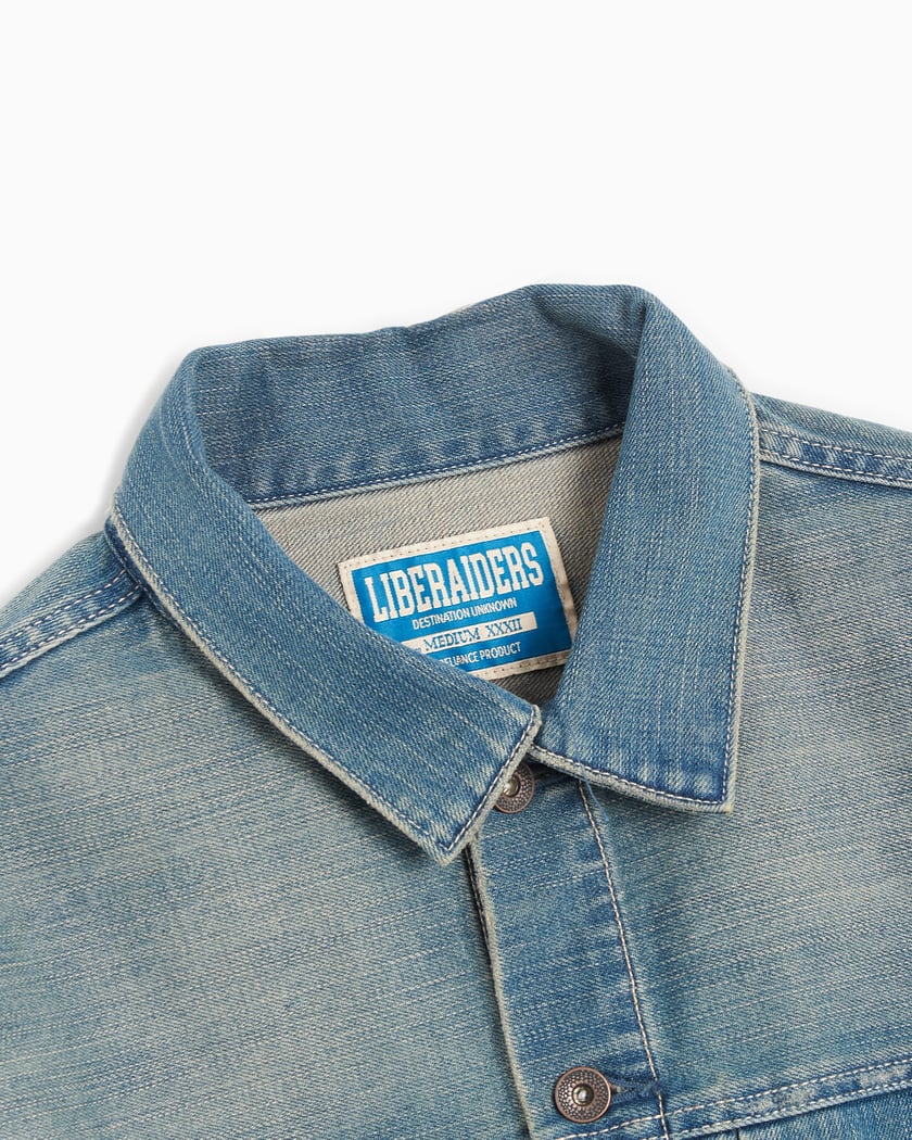 Liberaiders® Bleached Men's Denim Jacket