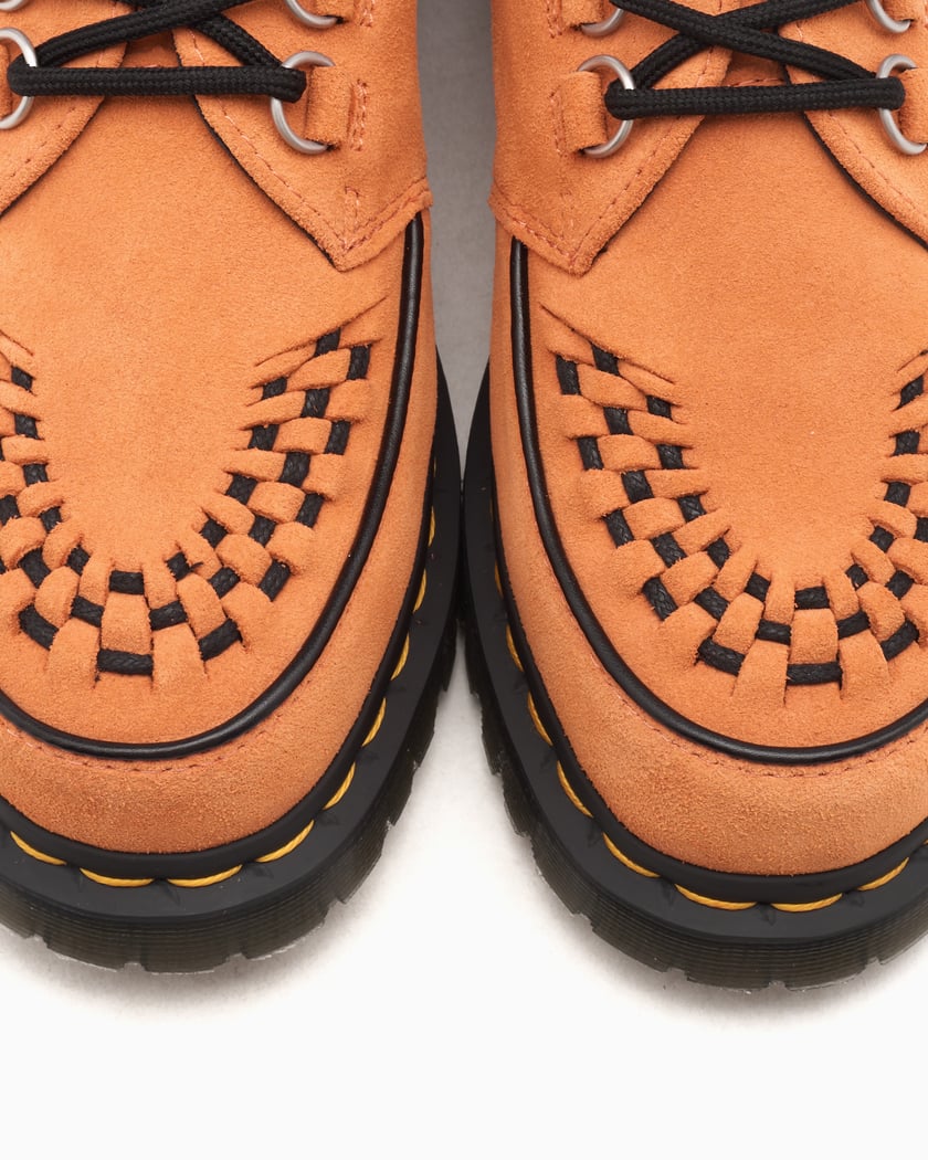 Dr. Martens Ramsey EH Suede Men's Shoes Orange 40572800 | FOOTDISTRICT