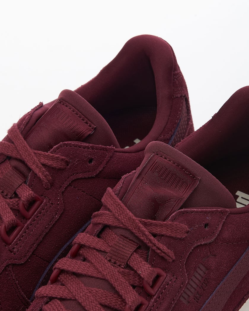 Burgundy pumas yacht deals