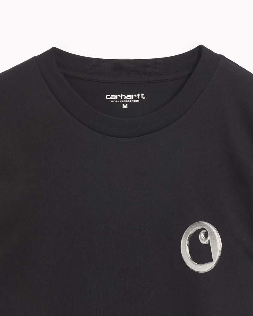Carhartt Outdoor C T-Shirt - Black / White | Flatspot