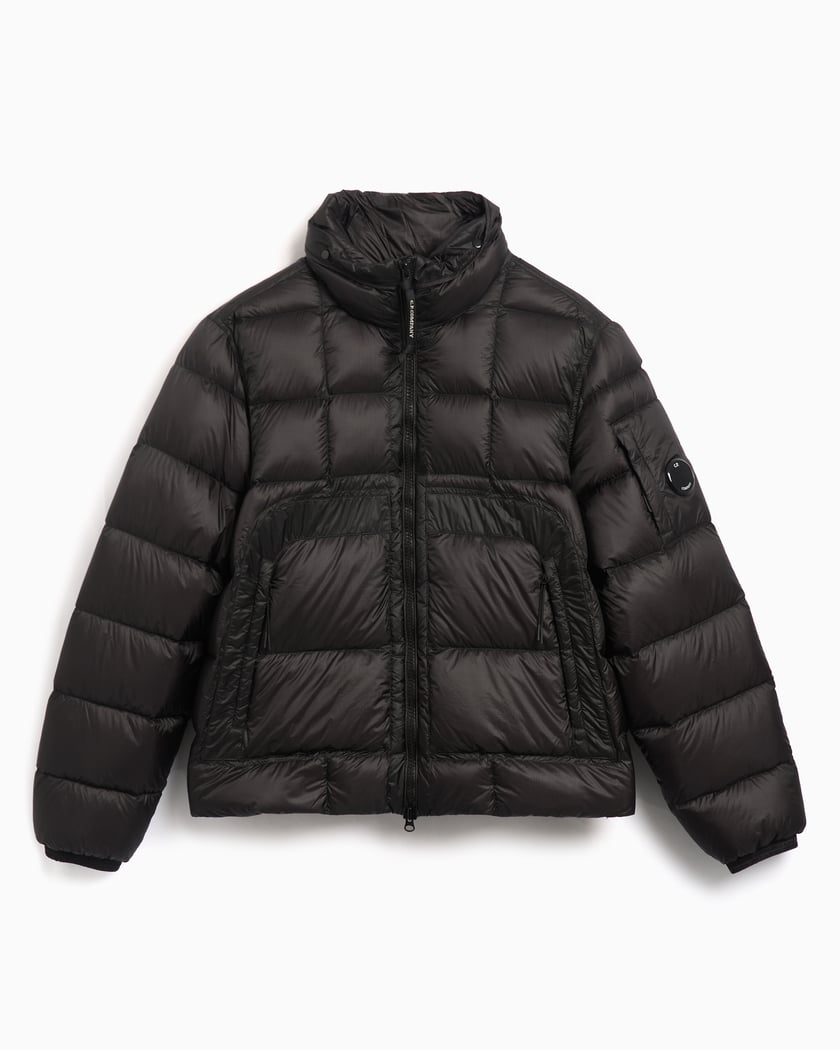 最安値 CP Company Men's D.D. Shell Hooded Short Down Jacket Negro ジャケット・アウター