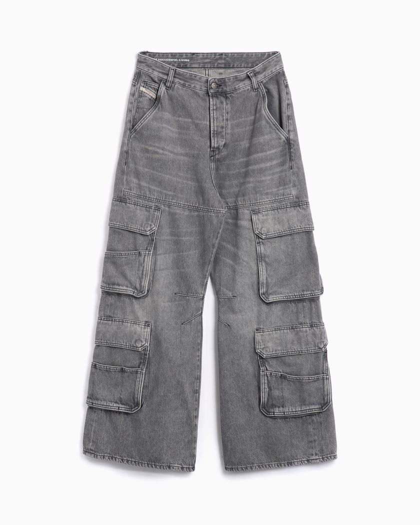 Jeans Relaxed Diesel D-Sire-Cargo-D Women's Cargo Pants per