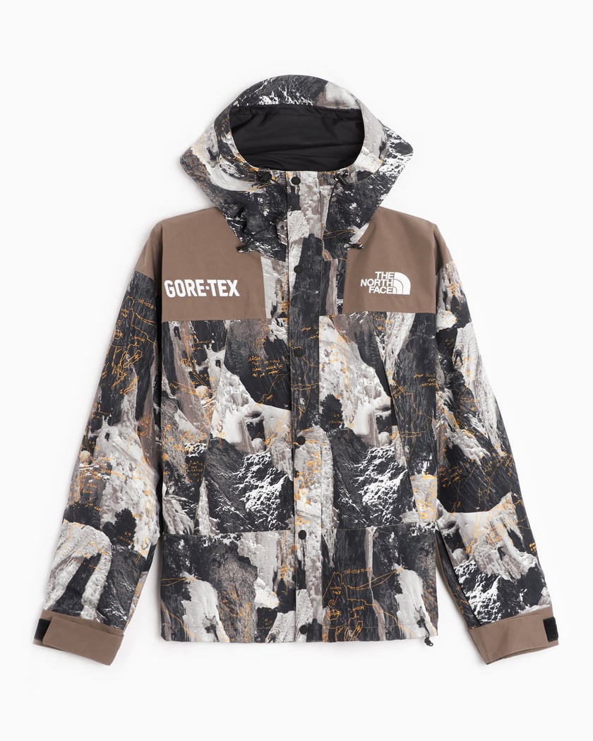 The North Face Men s Gore Tex Mountain Hooded Jacket Brown NF0A831MO3X1 FOOTDISTRICT