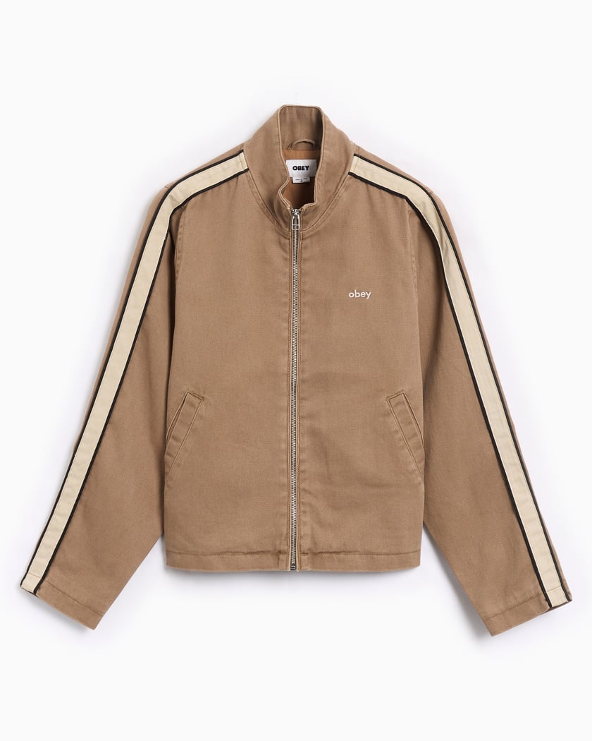 Veste Beige Obey Veste Femme Veste Légère OBEY Clothing Astrid