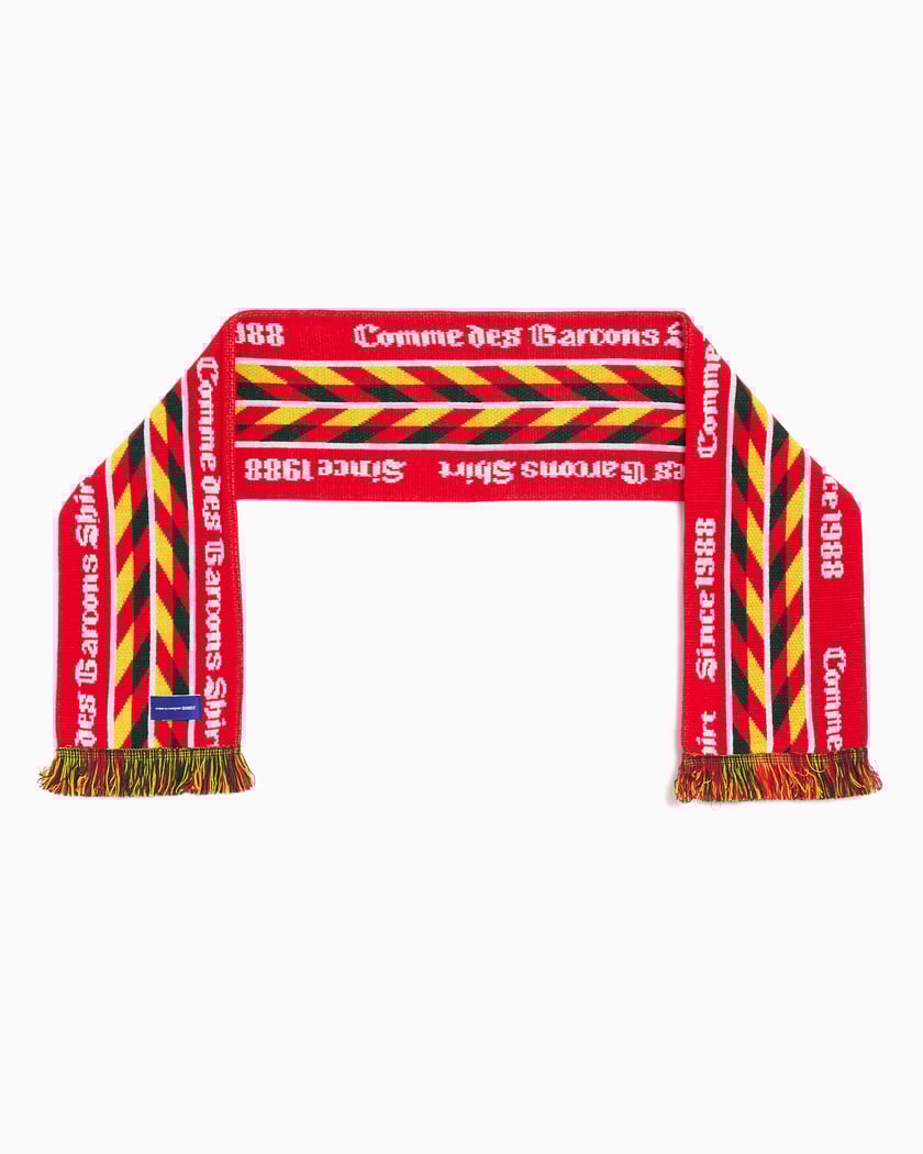 Comme Des Garçons Shirt Unisex Scarf Red FP-K402-W25 | FOOTDISTRICT
