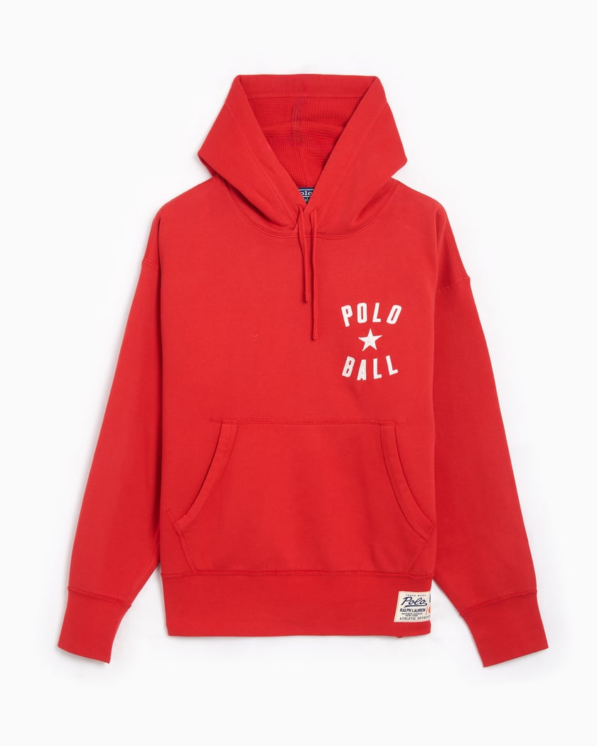 Polo Ralph Lauren Polo Ball Men s Hoodie Rosso 710950743001 FOOTDISTRICT