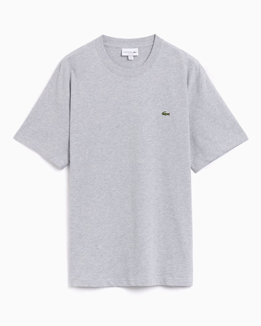 Lacoste Mens T Shirt Lacoste Gris Lacoste Men's Crew Neck Jersey T