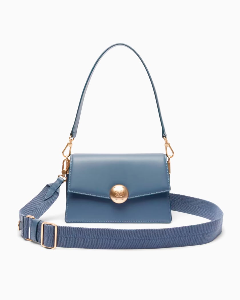 Lacoste Lenglen Unisex Shoulder Bag Black NU5011DP-000