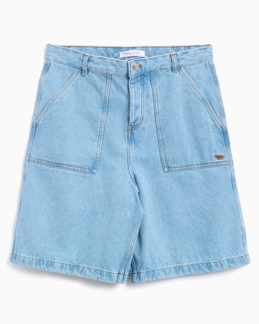 他の人はこちらも検索 Men's Workwear Kitsuné Maison Denim Gray Shorts パンツ
