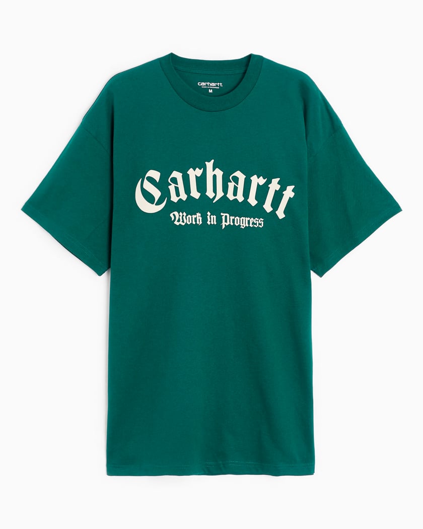 Carhartt WIP Onyx Unisex T Shirt Verde I032875 20AXX FOOTDISTRICT