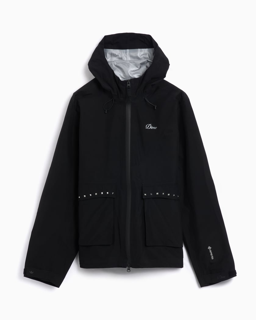 男女兼用 adidas Black Jacket Gore-Tex Men's Studded Dime x Originals ジャケット・アウター