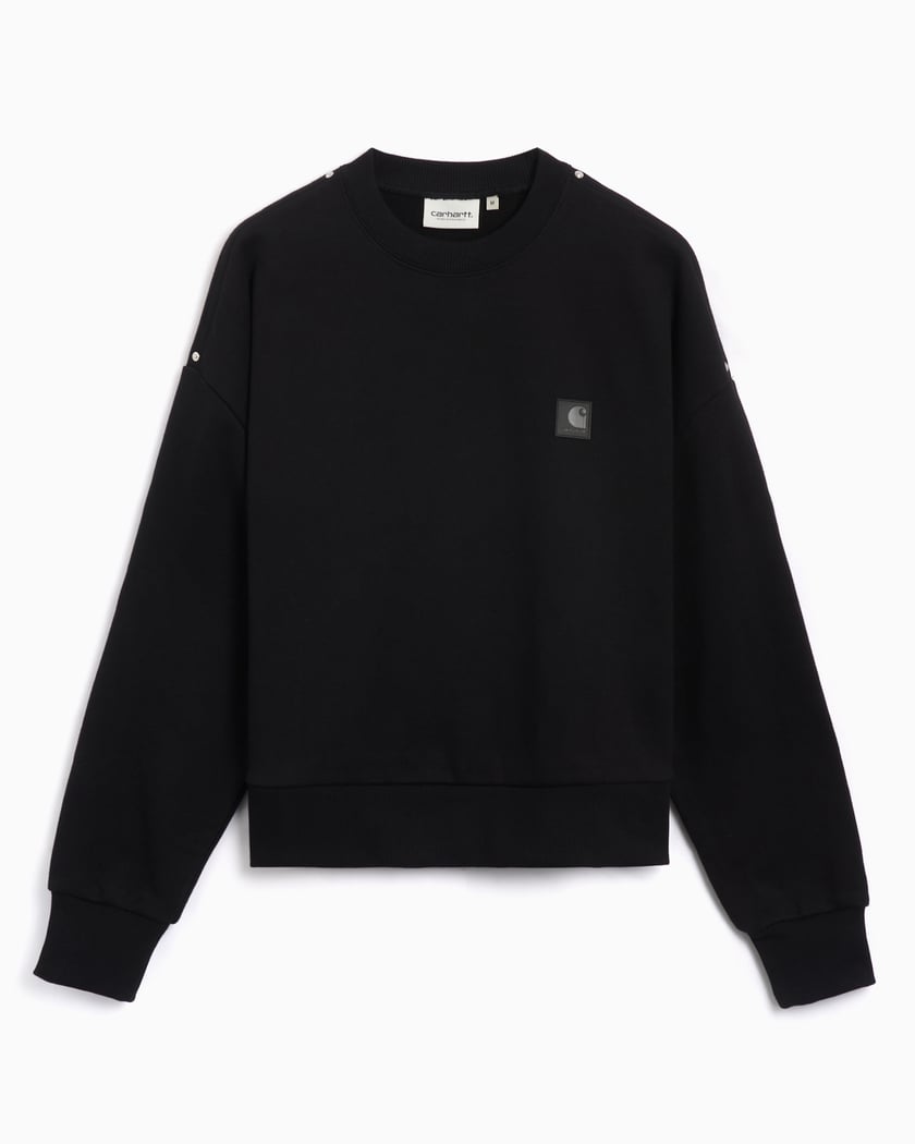 Carhartt WIP Eldon Women's Sweatshirt Black I034373-89XX | FOOTDISTRICT