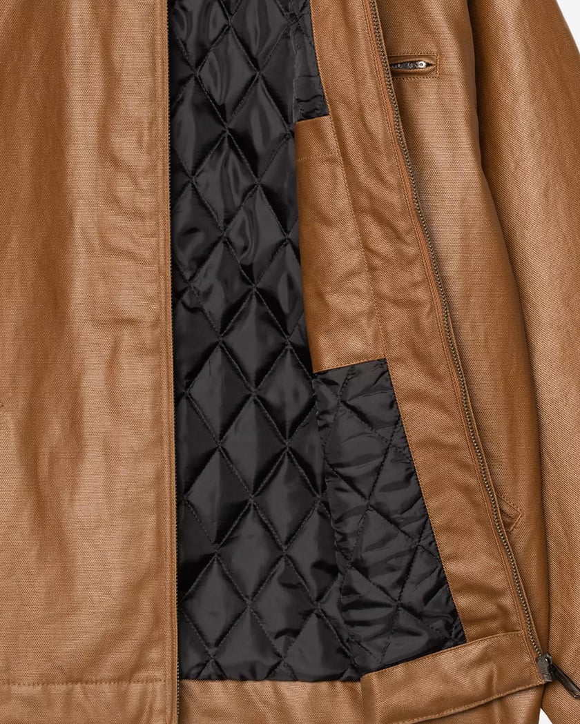 Carhartt コットンジャケット ブラウン Carhartt WIP（カーハートワークインプログレス） コート ジャケット