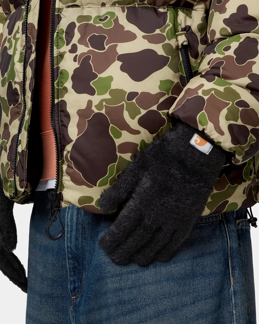 Carhartt WIP Chedda Unisex Gloves Black I035512-89XX | FOOTDISTRICT