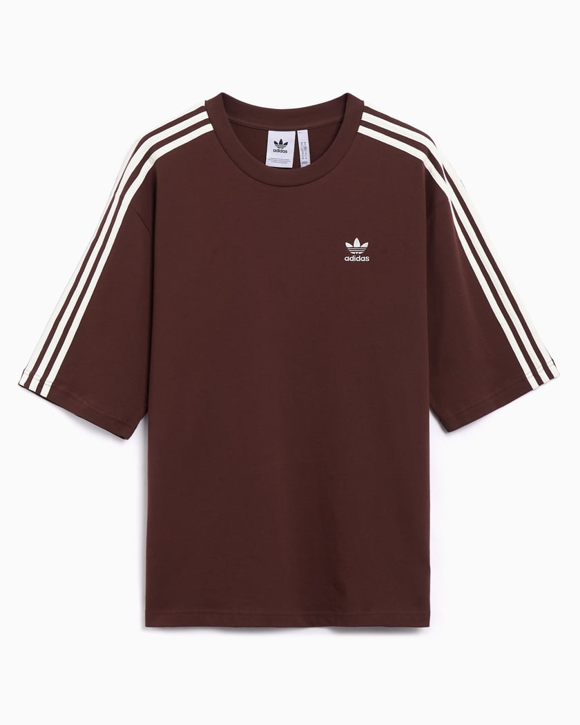 Adidas Originals Magliette Adidas Donna Marrone ADIDAS ORIGINALS Top A  Manica Lunga Leopard Marrone Da Donna – Pavidas