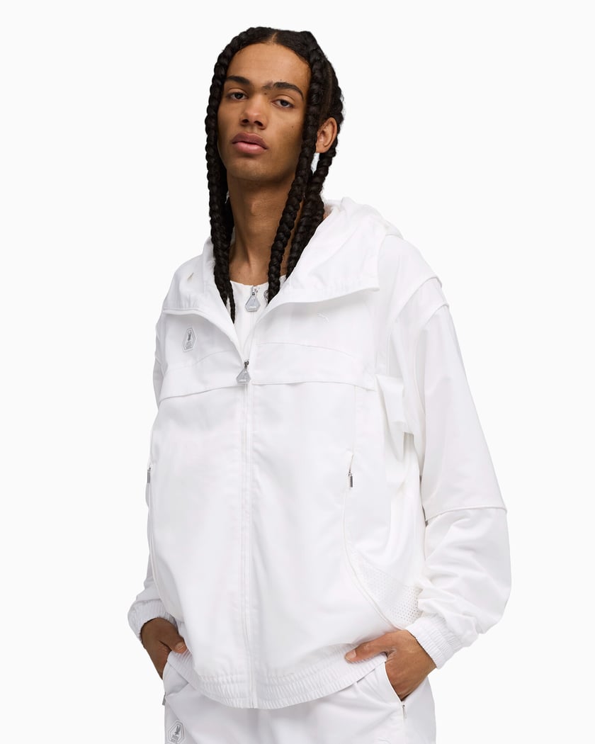 Giacca leggera Relaxed Puma x SKEPTA CLRT per uomo Bianco 633722
