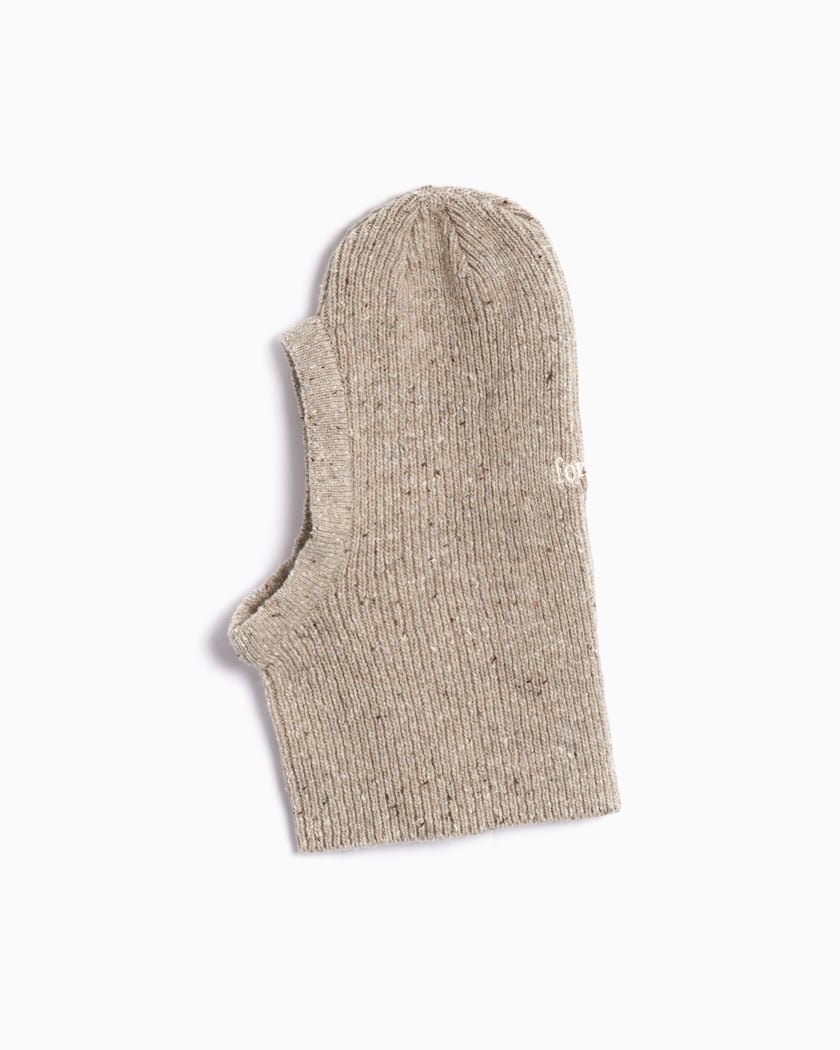 forét Unisex Balaclava Beige F4230-OAT | FOOTDISTRICT