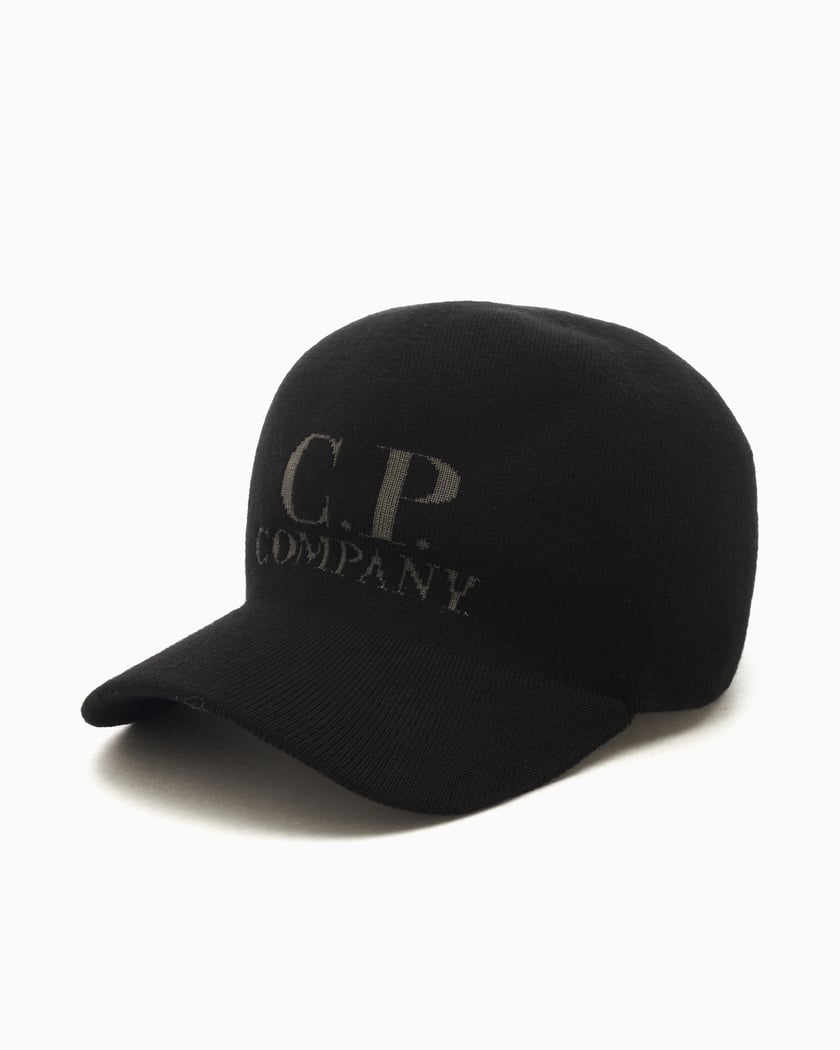 Cp company goggle cap black shop