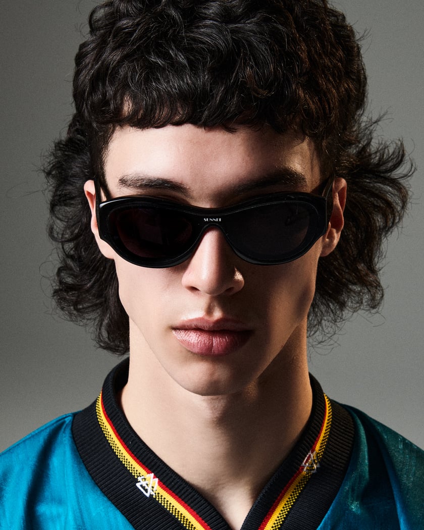 SUNNEI Black Prototipo 5 Sunglasses Sunnei
