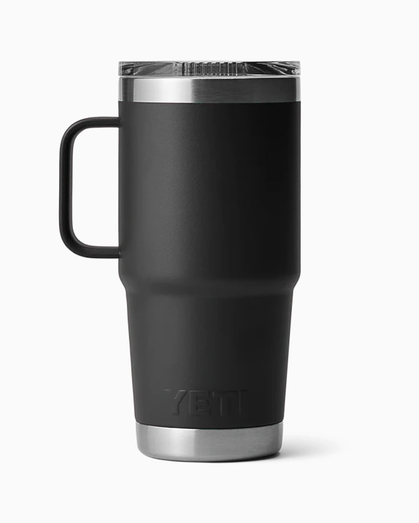 YETI Rambler 591 ML Travel Mug Black SKU-0320-BLK | FOOTDISTRICT
