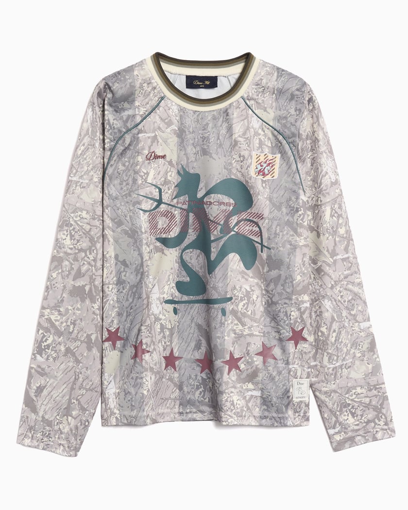 Dime MTL Patinadores Graphic Long-Sleeved Relaxed Men's Jersey T