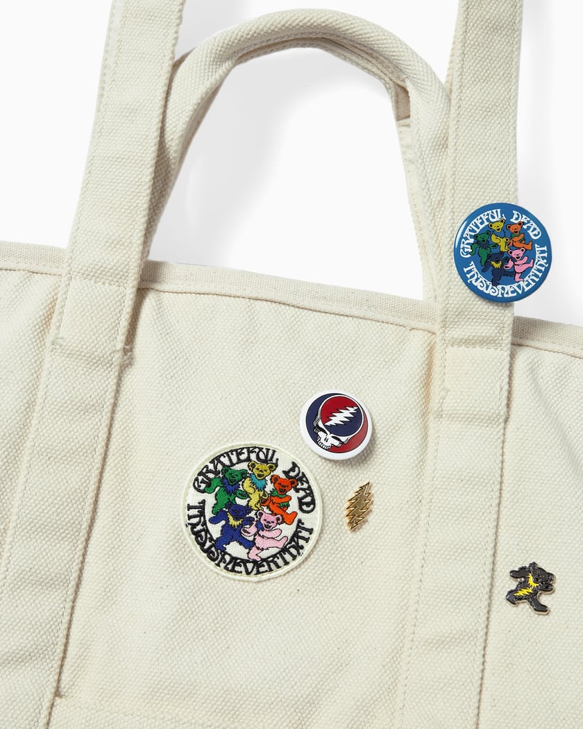 thisisneverthat x Grateful Dead Unisex Washed Tote Bag