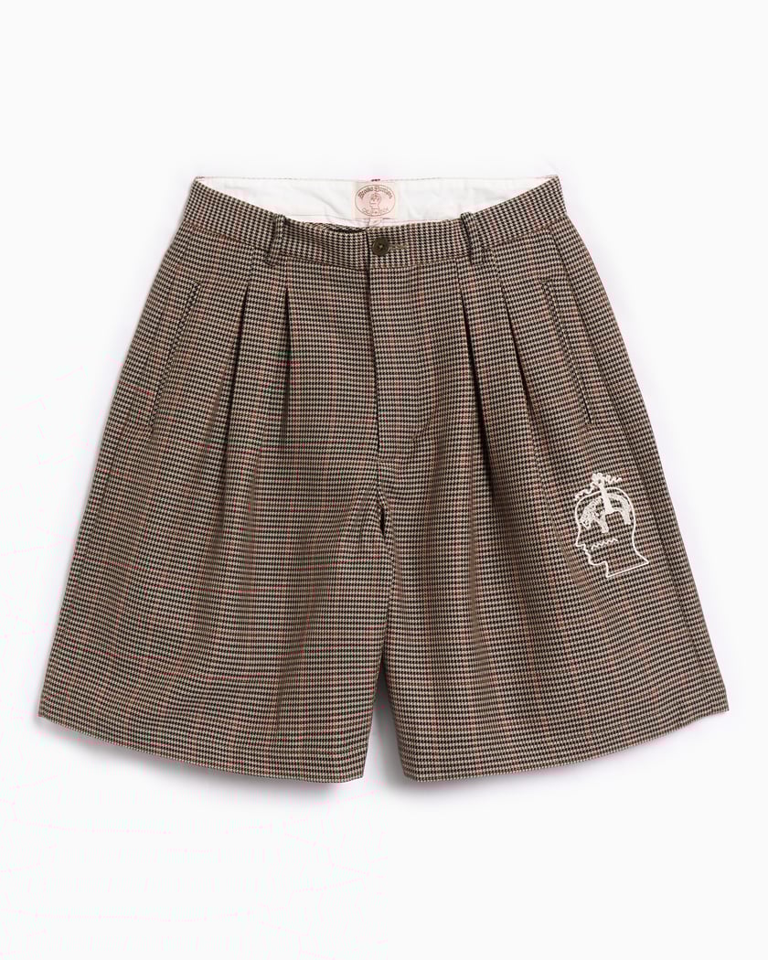 Brain Dead x Brooks Brothers Pleated Chino Men's Shorts Beige