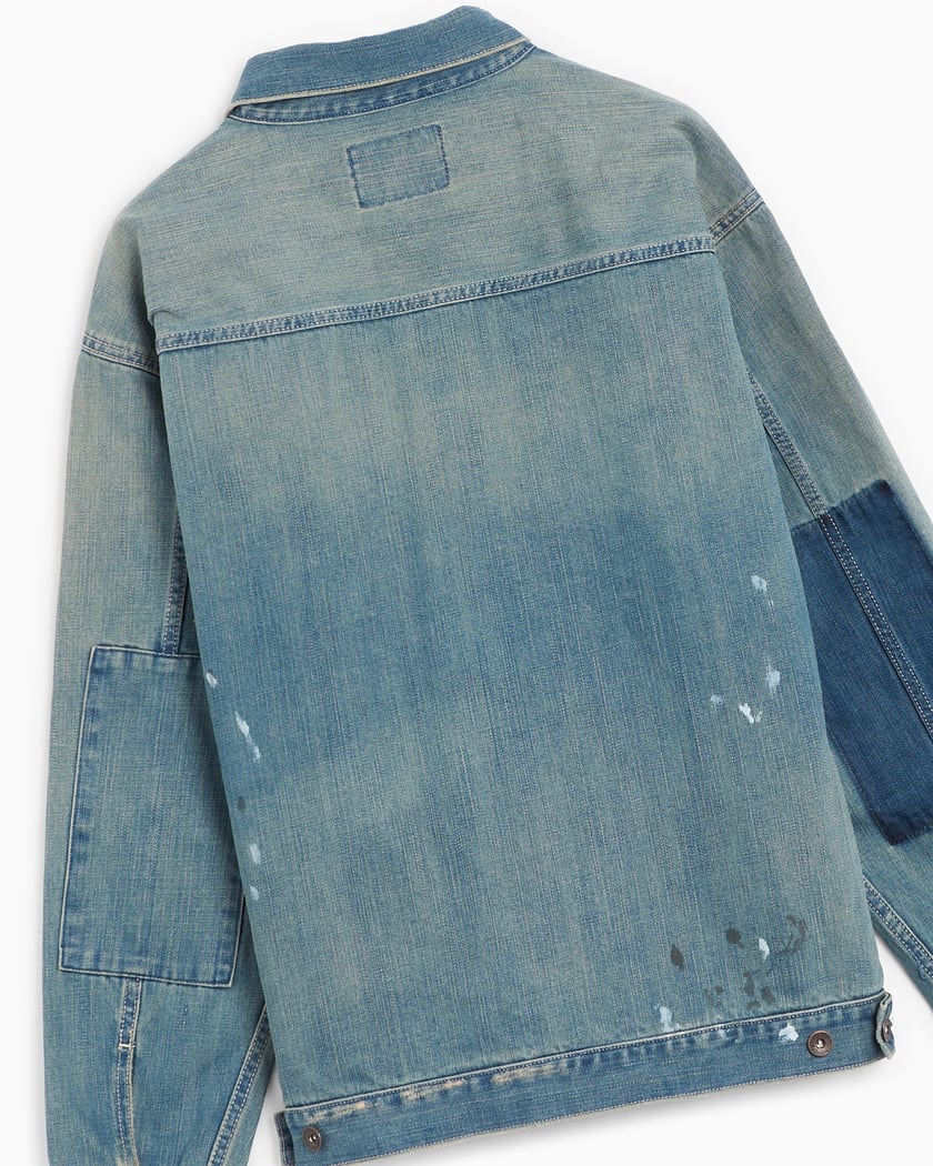Liberaiders® Bleached Men's Denim Jacket