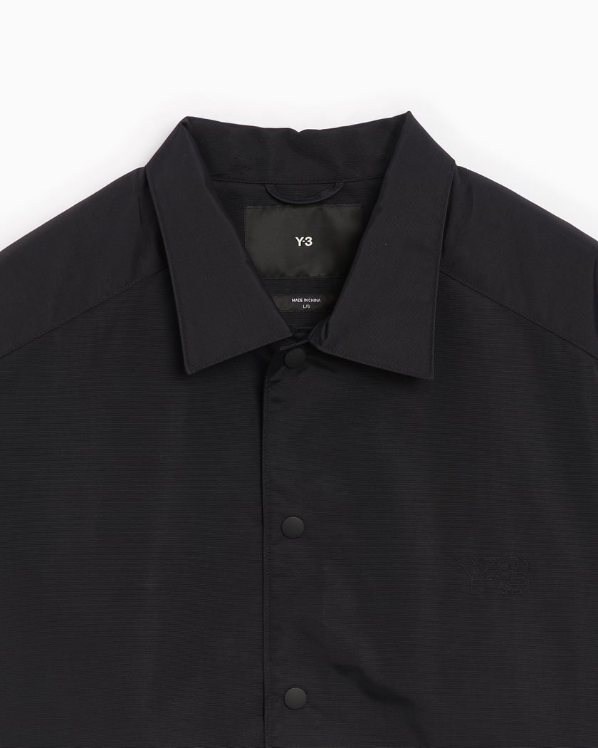 adidas Y-3 Coach Unisex Jacket Black IR7106 | FOOTDISTRICT adidas Y-3 Coach Unisex Jacket Black IR7106 | FOOTDISTRICT