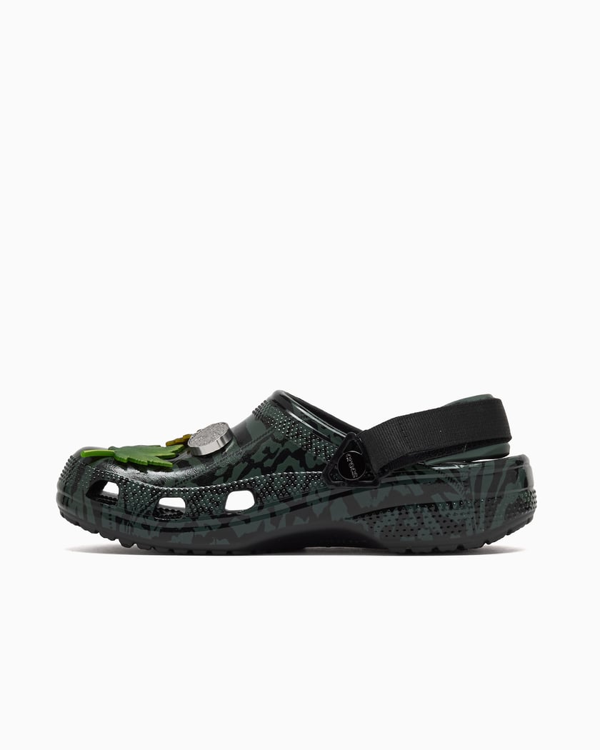 Crocs x ARIES Classic Clog U Black 211060-001 FOOTDISTRICT