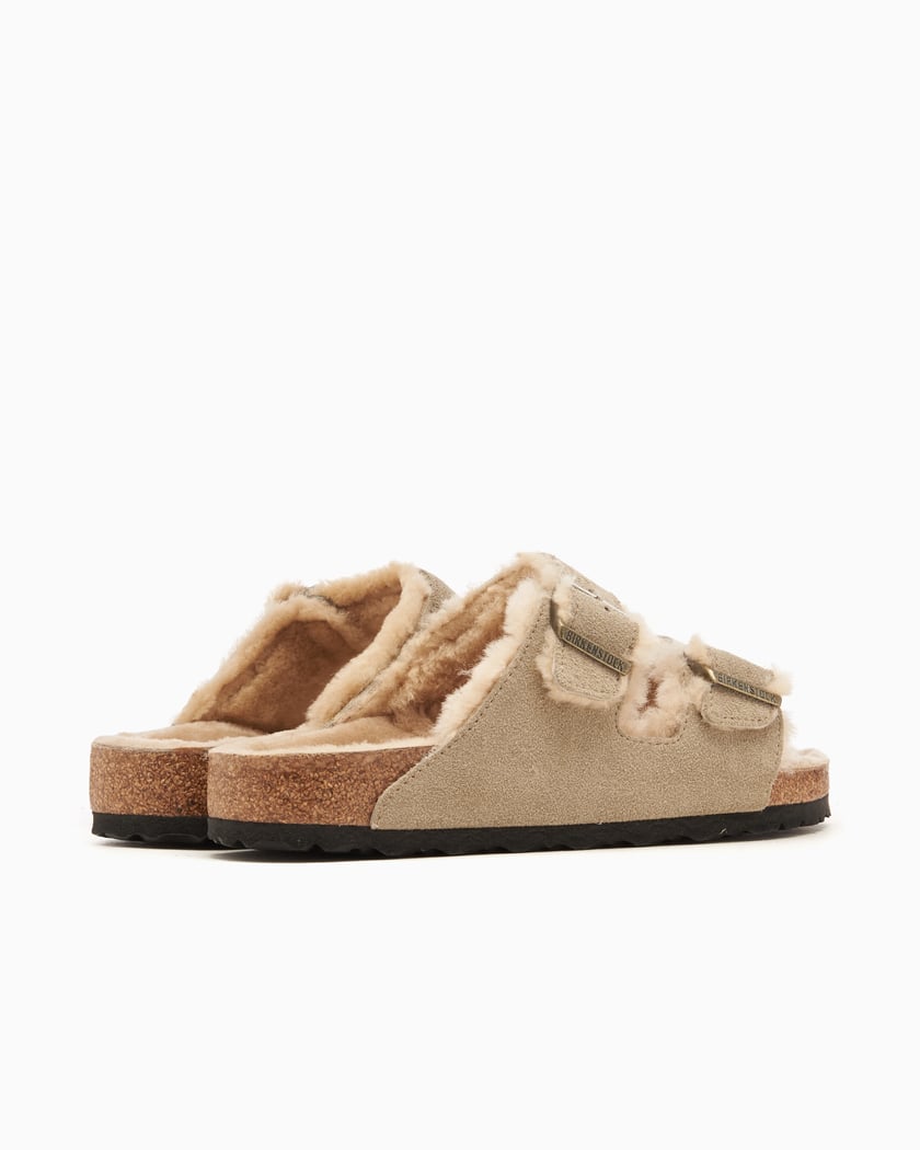 BIRKENSTOCK Arizona Shearling Suede Leather Regular