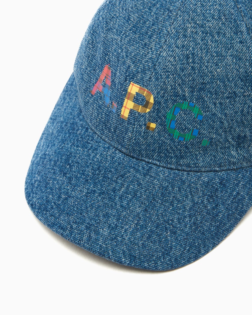 A.P.C. Casquette Charlie Unisex Cap Azul COGUG-M24069-IAL