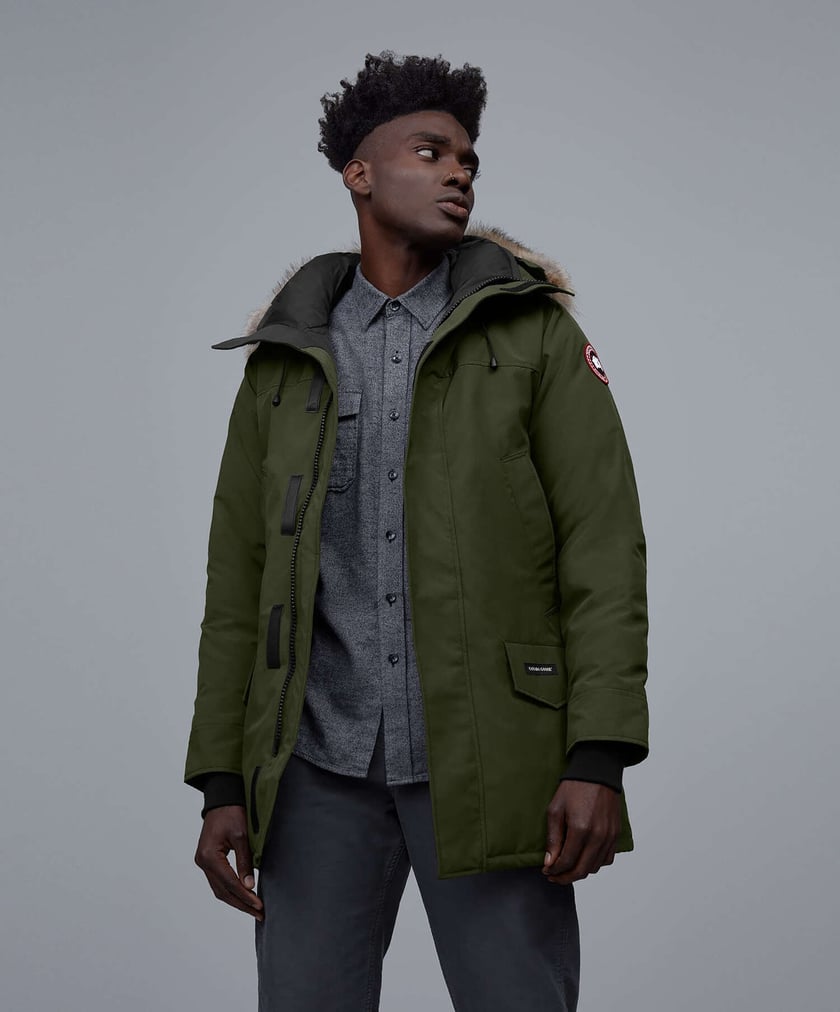 Canada goose green hot sale parka