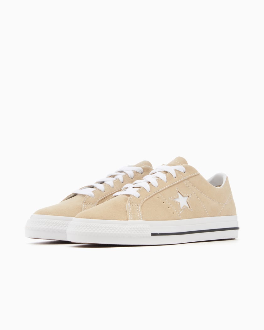 Converse one star beige sale