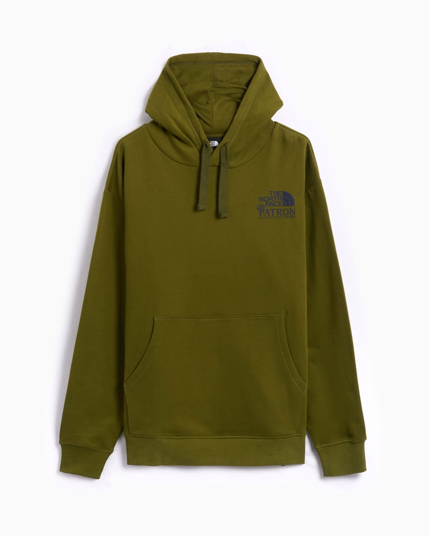Green north face hoodie mens sales