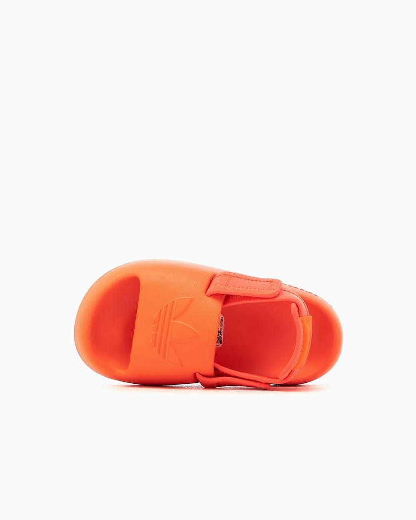 Adidas originals red flip flops top
