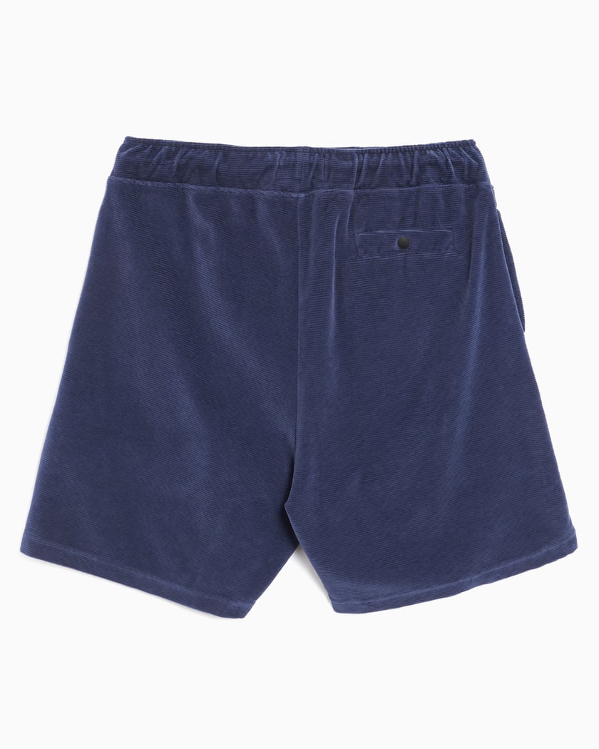 Velours Short Homme Bleu Shorts Relaxed Unfeigned Sport Men's