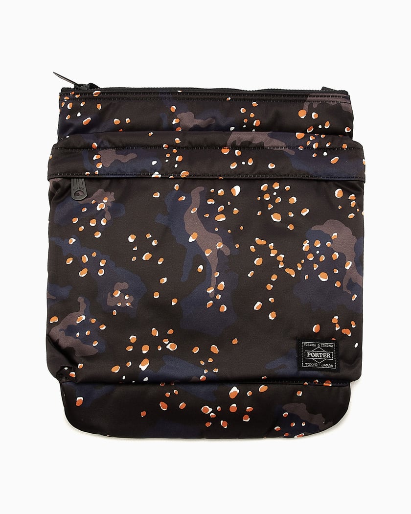 Porter-Yoshida u0026 Co. PS Chip Camo Unisex Shoulder Bag Black 384-19501-23 |  FOOTDISTRICT