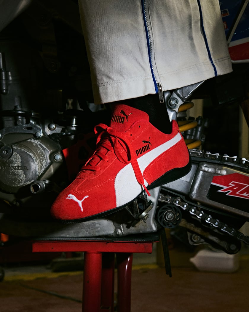 Zapatillas puma cat hombre rojas 2025