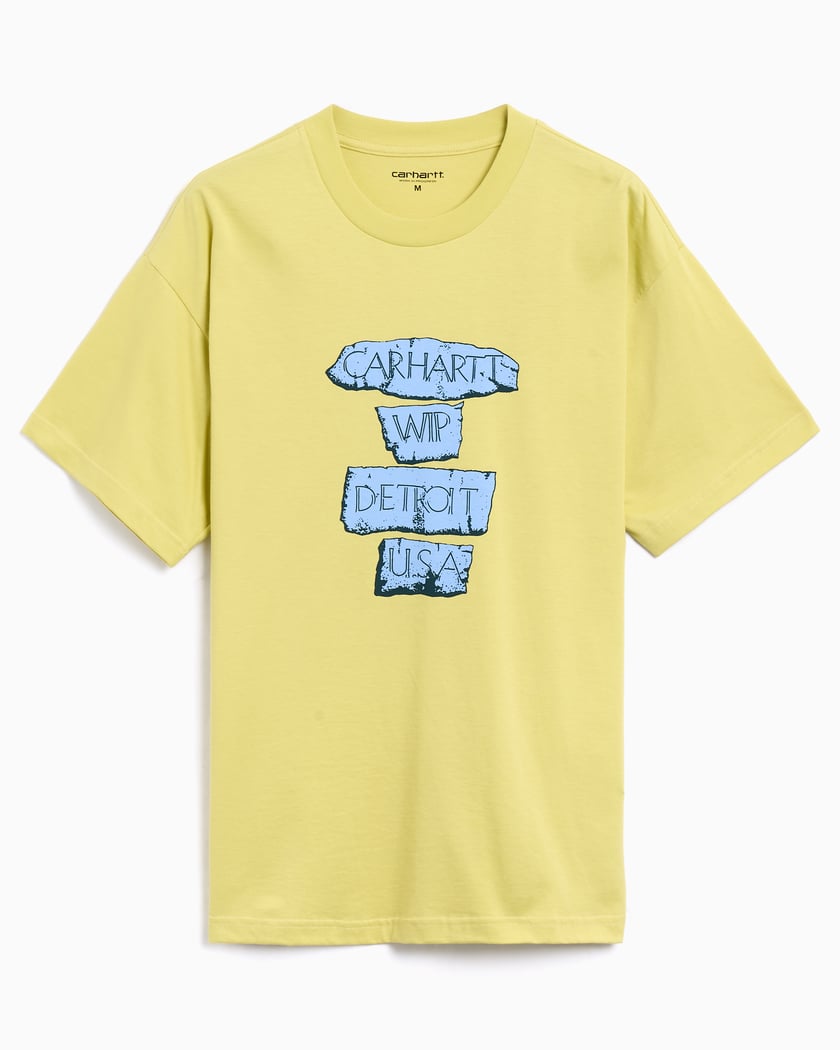CARHARTT WIP｜ (University T-Shirt (I034851 2WRXX)) Carhartt WIP University Men's T-Shirt Blue I034851-2WRXX