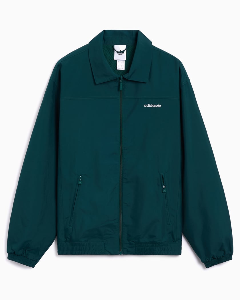 adidas Originals Brushed TT Relaxed Lichte Jas voor heren Groen