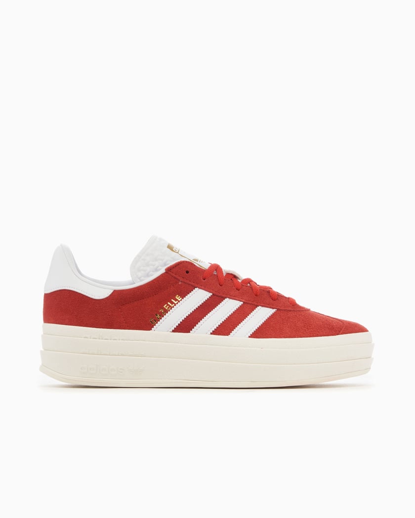 adidas Originals Women s Gazelle Bold Rojo ID6990 FOOTDISTRICT